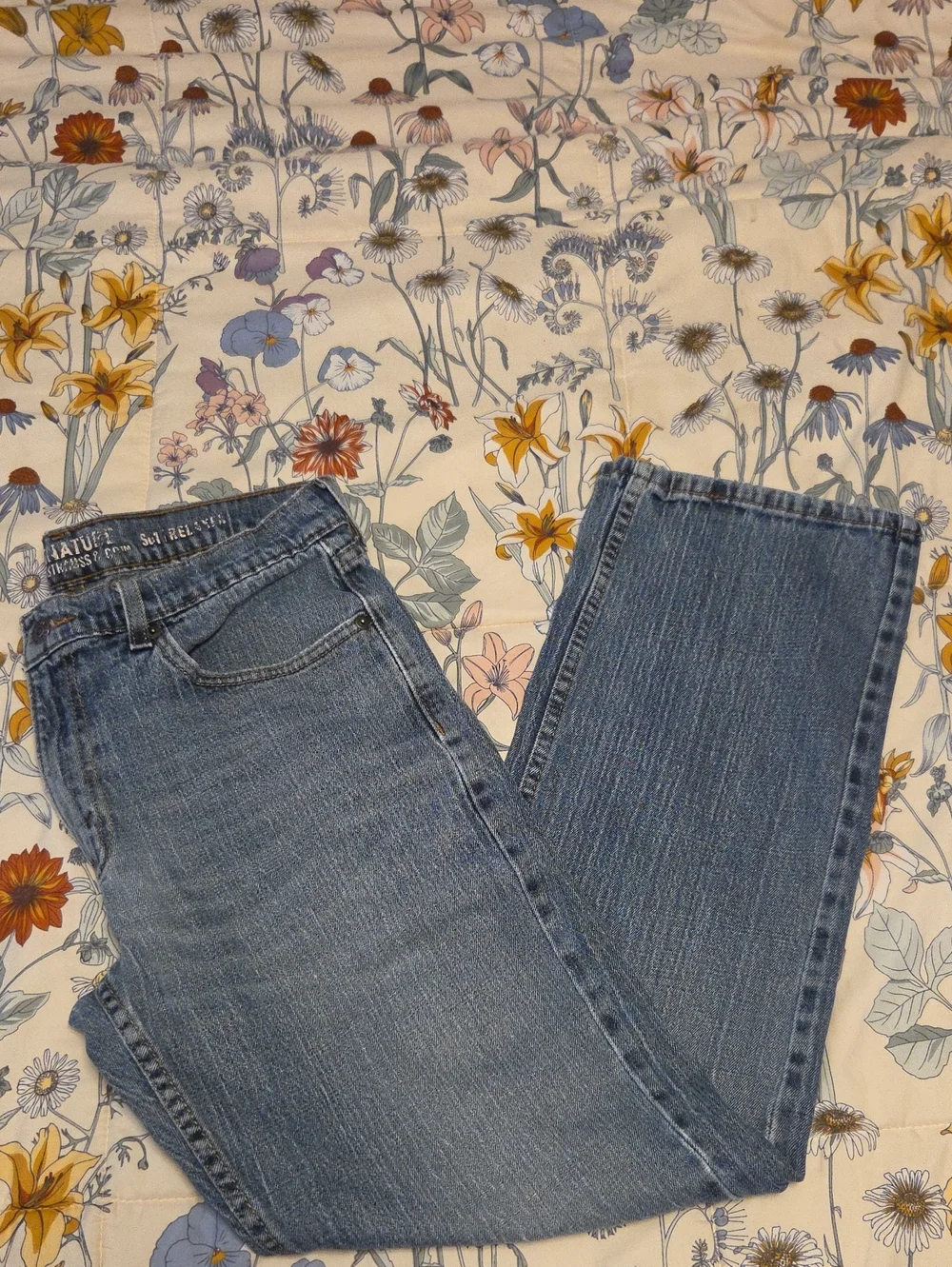 Men’s Blue Relaxed Jeans - Classic Denim